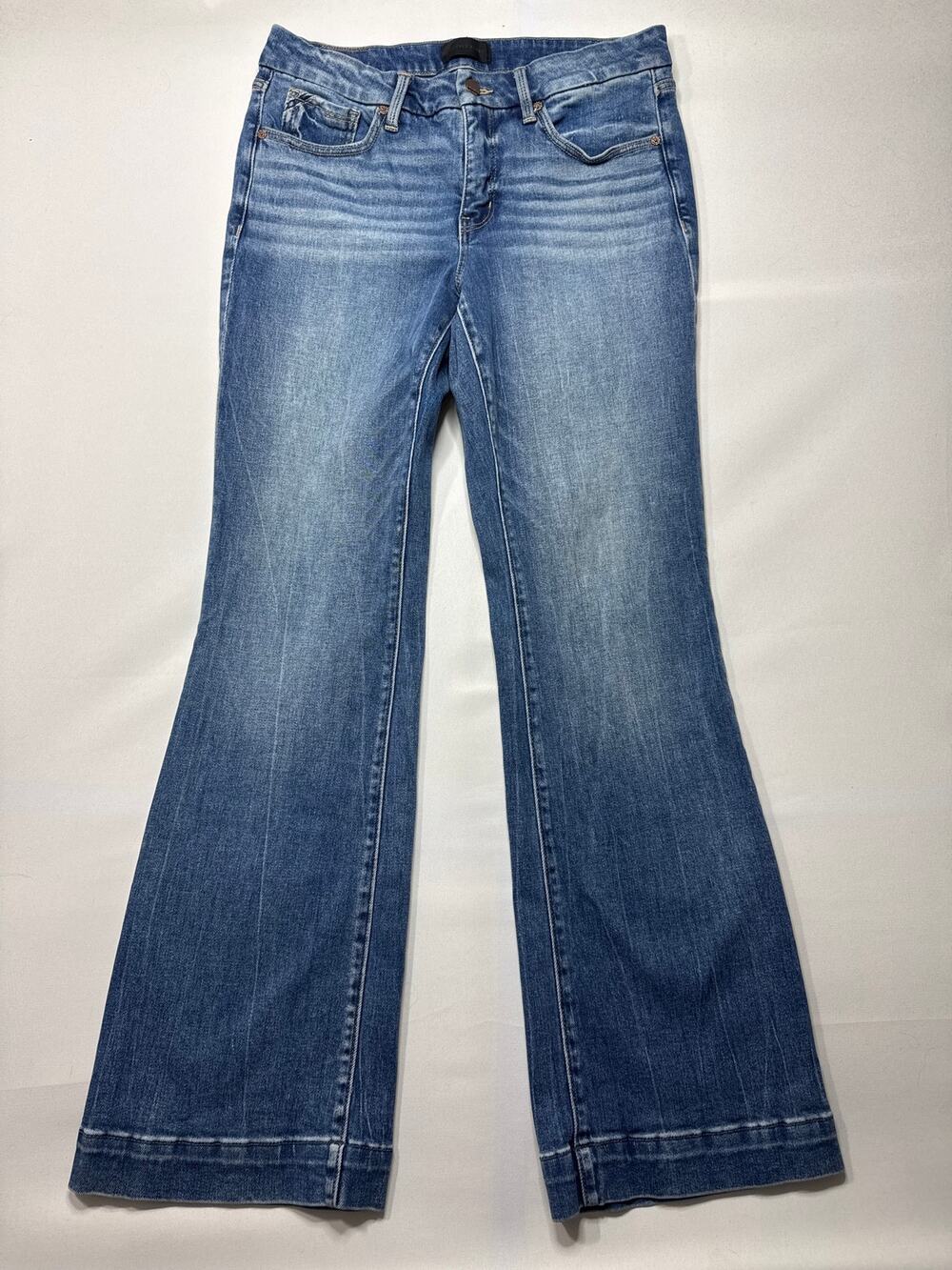 Buckle Black Women's Fit No.53 Trouser Flare Blue Jeans - Size 31x34 (32x33)